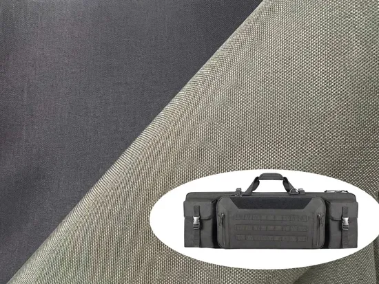 Tecido 100% Nylon Taslon com tecido impermeável revestido de PU